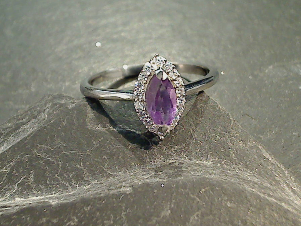 Amethyst 975 Silver Ring Certified Amethyst Katela Or Sterling