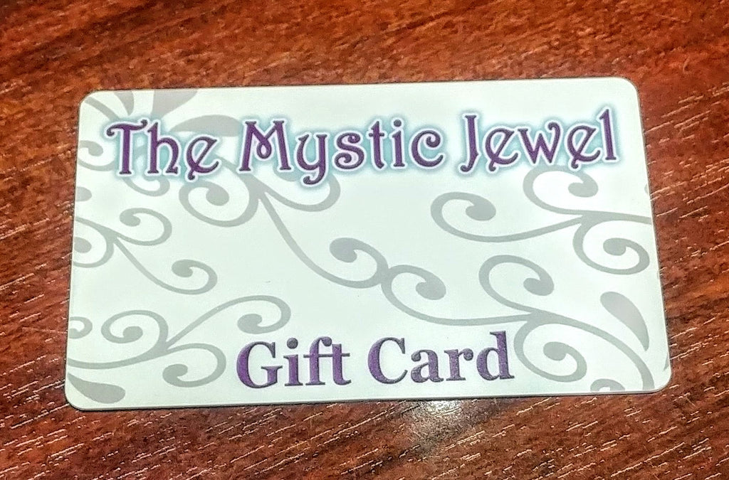 THE MYSTIC JEWEL GIFT CARD Select From 10 to 400 The Mystic Jewel