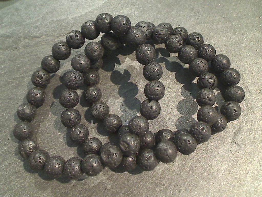 9 PCS Lava Rock Bead Bracelets For Men & Women - Natural Stone Stress Relief Bracelets - View #11