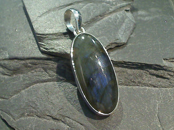 Labradorite, Sterling Silver Pendant
