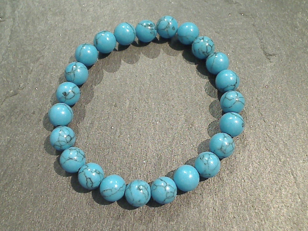 Blue ite Bracelet, For Daily Wear, Size: 8mm Beads at Rs 150/piece in  Khambhat