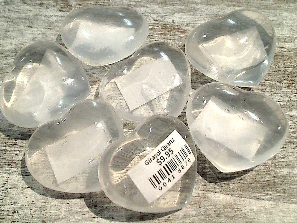 ジラソルクォーツ ハート Girasol Quartz 1.25