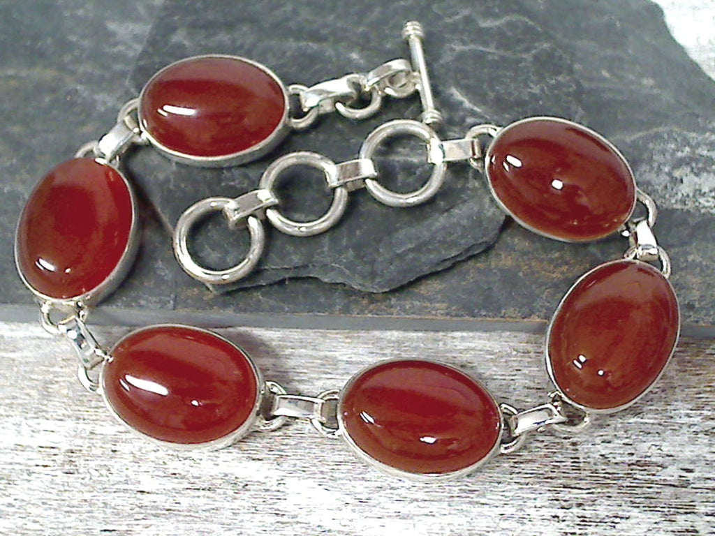 Carnelian Bracelet — SR Designs Jewelry