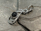 Onyx, Sterling Silver Pendant
