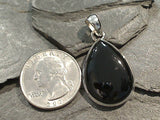 Onyx, Sterling Silver Pendant