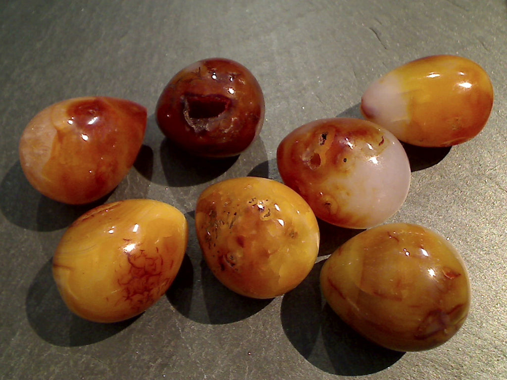 カーネリアン】 エッグ ② CARNELIAN EGG カーネリアン】 エッグ ②