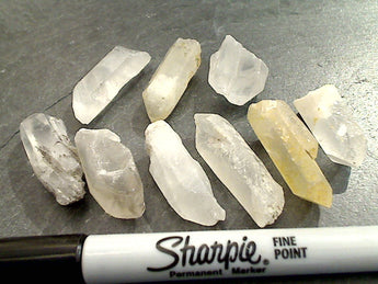 Natural Quartz 1" to 1.5" Crystal Point