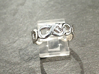 Size 8 Sterling Silver Celtic Style Ring