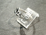 Size 8.75 Sterling Silver Lotus Ring