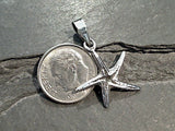 Sterling Silver Starfish Pendant