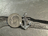 Sterling Silver Small Anchor Pendant / Charm