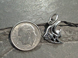 Sterling Silver Small Angel Fish Charm / Pendant