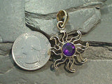 Amethyst, Alchemia Sun Pendant