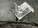 Size 5.75 Sterling Silver Lotus Ring