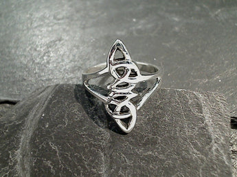 Size 6.75 Sterling Silver Celtic Ring