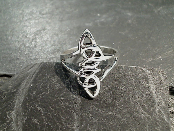 Size 6.75 Sterling Silver Celtic Ring