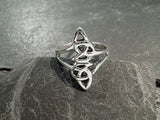 Size 6.75 Sterling Silver Celtic Ring
