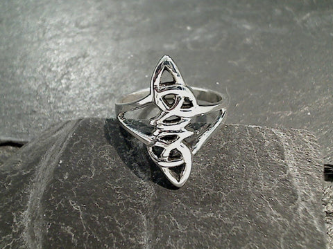 Size 6.75 Sterling Silver Celtic Ring