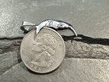 Sterling Silver Crescent Moon Pendant
