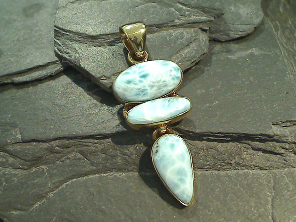 Larimar, Alchemia Large Pendant