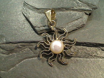 Pearl, Alchemia Sun Pendant