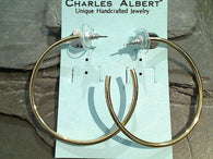 Alchemia Large Smooth Hoop Earrings