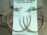 Alchemia Large Smooth Hoop Earrings