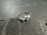 Size 6 Sterling Silver Dolphin Ring