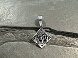 Sterling Silver Small Om Symbol Pendant