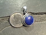 Lapis Lazuli, Sterling Silver Small Pendant