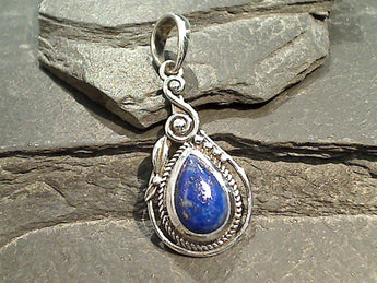 Lapis Lazuli, Sterling Silver Pendant