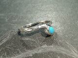 Size 8.25 Turquoise, Sterling Silver Ring