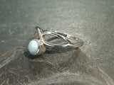 Size 6.75 Larimar, Sterling Silver Ring