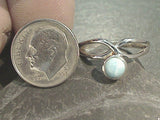 Size 6.75 Larimar, Sterling Silver Ring