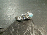 Size 6 Larimar, Sterling Silver Ring