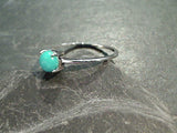 Size 6 Turquoise, Sterling Silver Ring