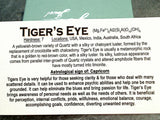 Tri-Color Tiger's Eye 8MM Stretch Bracelet