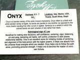 Black Onyx  8MM Stretch Bracelet