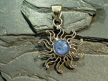 Kyanite, Alchemia Sun Pendant