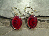 Red Abalone, Alchemia Earrings