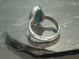 Size 10 Peruvian Opal, Sterling Silver Ring