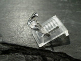 Size 9 Sterling Silver Wave And Sun Ring