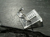Size 7 Sterling Silver Wave And Sun Ring