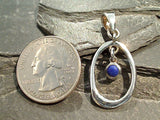 Lapis Lazuli, Sterling Silver Pendant