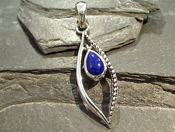 Lapis Lazuli, Sterling Silver Pendant