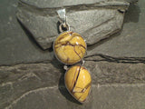 Brecciated Mookaite Jasper, Sterling Silver Pendant