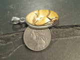 Brecciated Mookaite Jasper, Sterling Silver Pendant