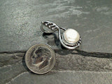 Pearl, Sterling Silver Small Pendant