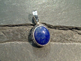 Lapis Lazuli, Sterling Silver Small Pendant