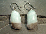 Amazonite, Fine Sterling Silver Earrings